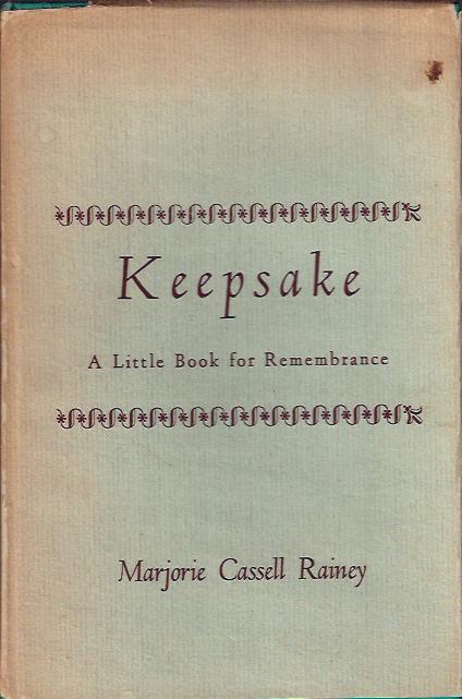 Keepsake A Little Book for Remembrance