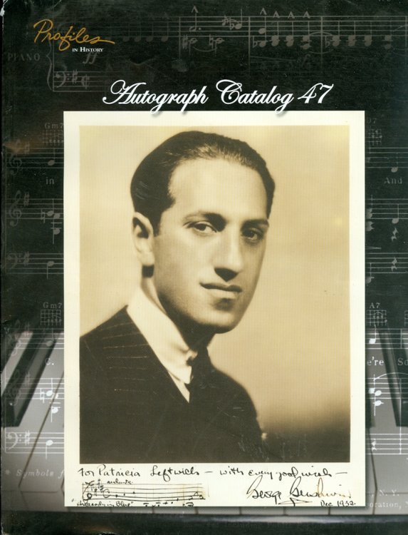 Autograph Catalog 47 Profiles in History