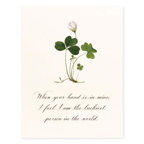 LUCKY IN LOVE CARD