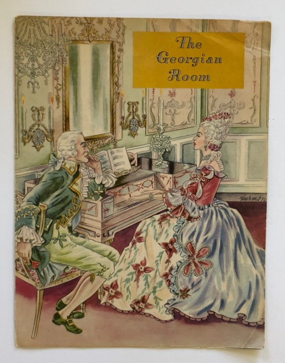 The Georgian Room Menu: May 11, 1949