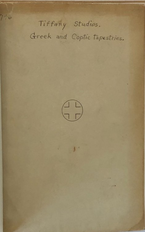 Antique Textiles Including Examples of Greek & Coptic Tapestries of the Early Christian Era