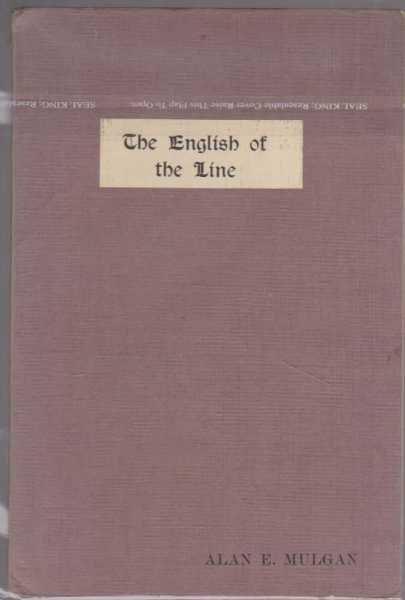 The English Of The Line - And Other Verses