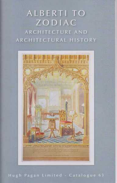 Alberti to Zodiac Architecture and Architectural History Catalogue 63