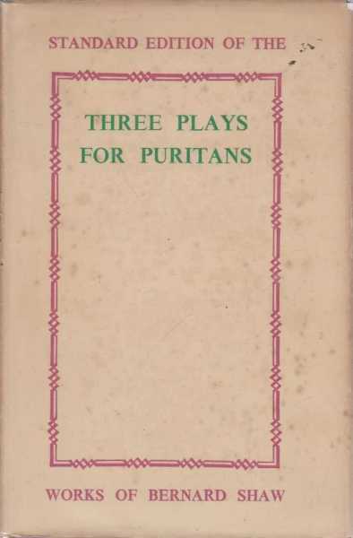 Three Plays For Puritans