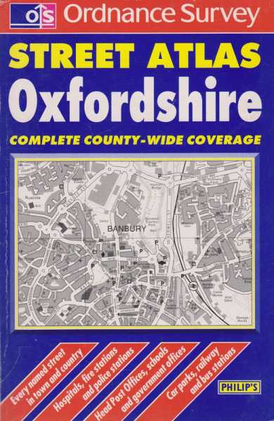 Ordnance Survey Street Atlas Oxfordshire - Complete County - Wide Coverage [Pocket Edition]
