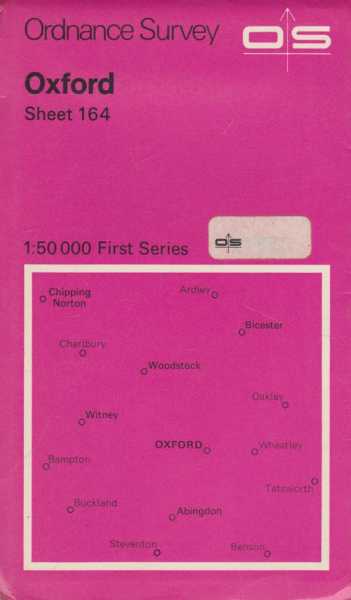 Ordnance Survey: Oxford 164 [1:50 000 First Series]