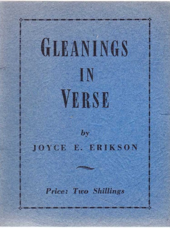 Gleanings in Verse