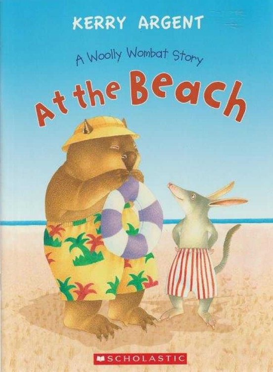 At The Beach A Woolly Wombat Story