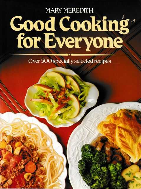 Good Cooking for Everyone