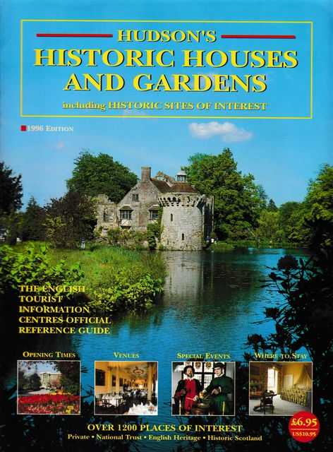 Hudson's Historic Houses and Gardens including Historic Sites of Interest