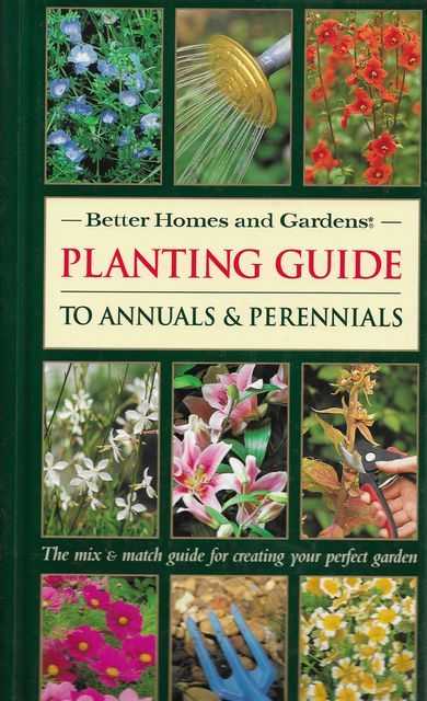 Planting Guide to Annuals and Perennials
