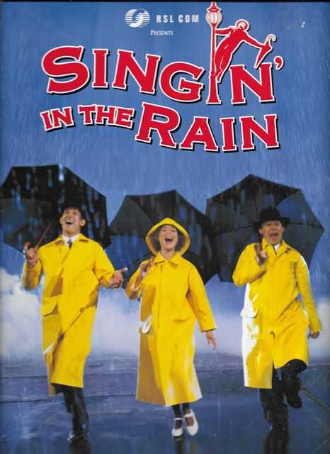 RSL Com presents Singin' In The Rain [Lyric Theatre Sydney 2001] [Programme Souvenir]
