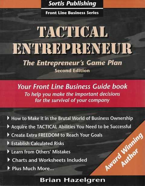 Tactical Entrepreneur: The Entrepreneur's Game Plan