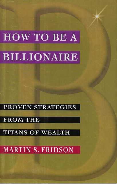 How To Be A Millionaire