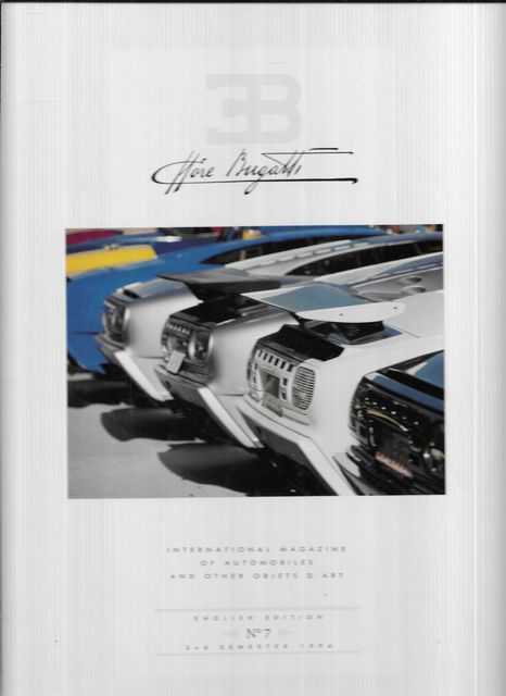 EB Ettore Bugatti International Magazine of Automobiles and Other Objets D' Art No. 7 2nd Semester 1994