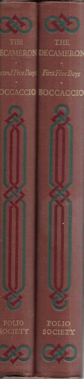 The Decameron of Giovanni Boccaccio [2 Vol Set in Slipcase]