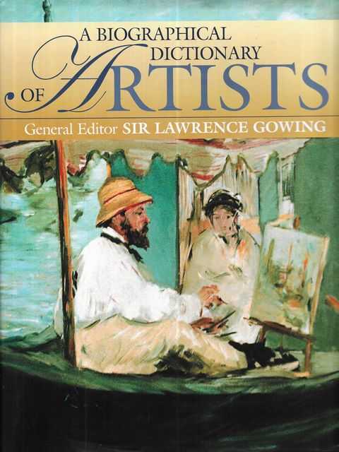 A Biographical Dictionary of Artists
