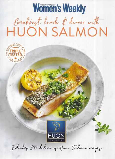 Breakfast, Lunch & Dinner with Huon Salmon