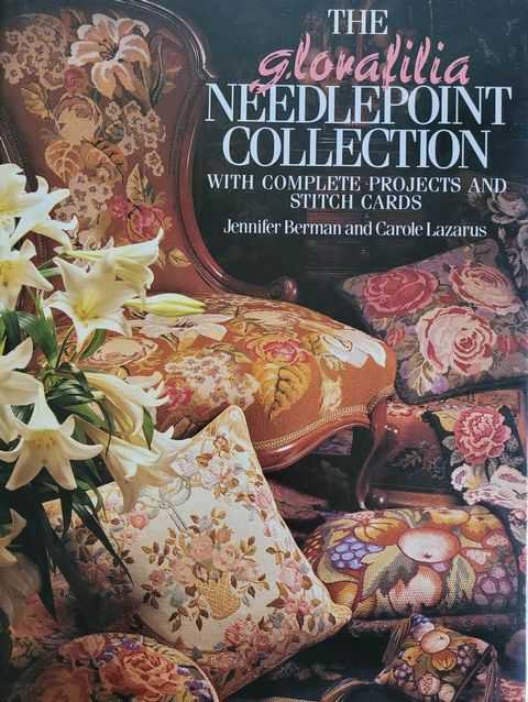The Glorafilia Neeedlepoint Collection With Complete Projects and Stitch Cards