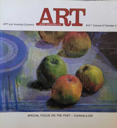Art and Australia Quarterly Journal Vol 27 No. 2 Summer 1989