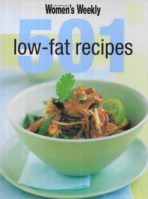 501 Low-Fat Recipes