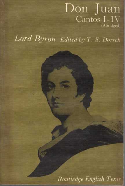 Don Juan Cantos I-IV [Abridged]