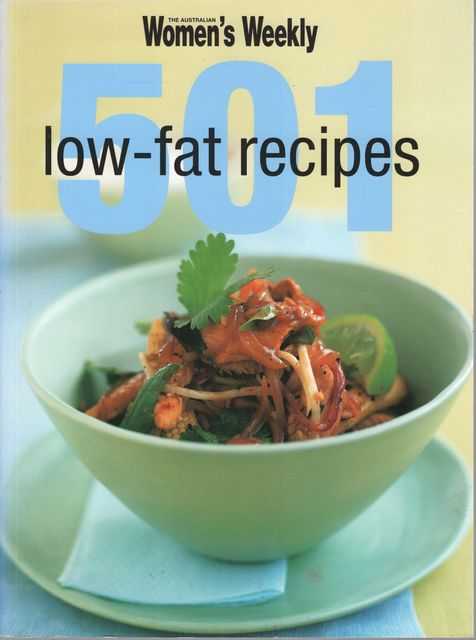 501 Low-Fat Recipes