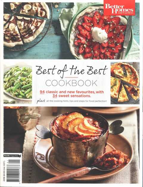 Best of the Best Cookbook: 94 Classic and New favourites with 34 Sweet Sensations