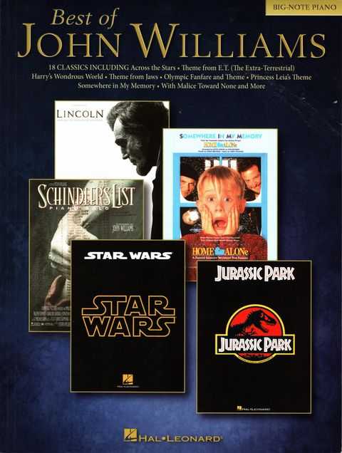 The Best of John Williams [Big Note Piano]