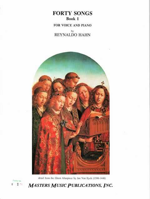 Forty Songs Book 1 for Voice and Piano [Master Vocal Series]