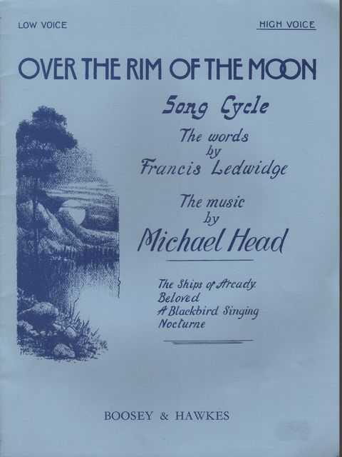 Over the Rim of the Moon - Song Cycle [High Voice] The Ships of Arcady; Beloved; A Blackbird SInging; Nocturne