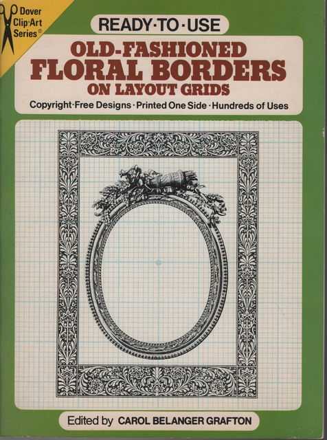 Old Fashioned Floral Borders on Layout Grids - Ready-to-Use