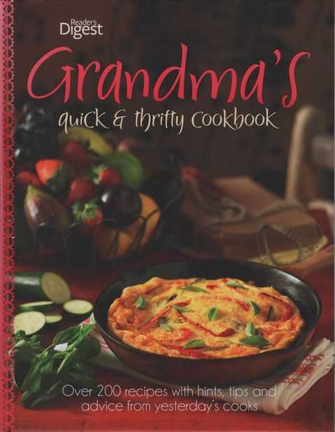 Grandma's Quick & Thrifty Cookbook