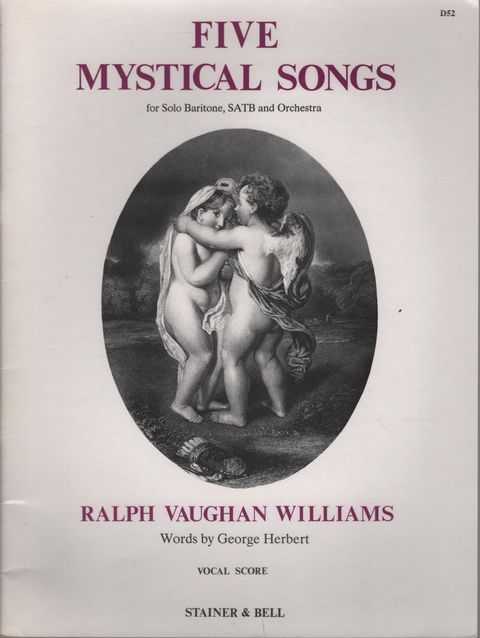 Five Mystical Songs for Solo Baritone, SATB and Orchestra [Vocal Score]