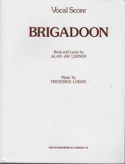 Brigadoon - A Musical Play - Vocal Score