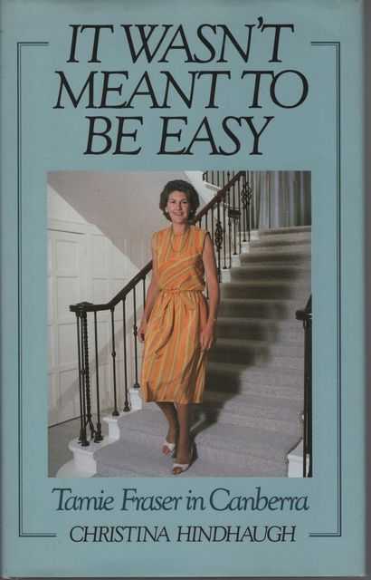 It Wasn't Meant to be Easy - Tamie Fraser in Canberra