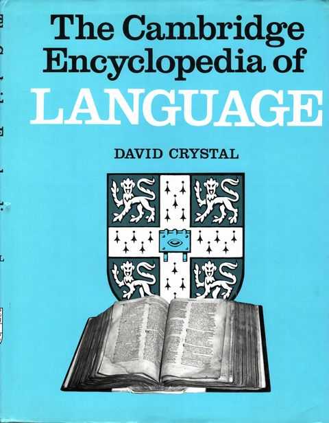 The Cambridge Encyclopedia of Language