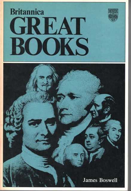 Life of Samuel Johnson, LLD Britannica Great Books #44: James Boswell