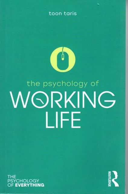 The Psychology of Working Life