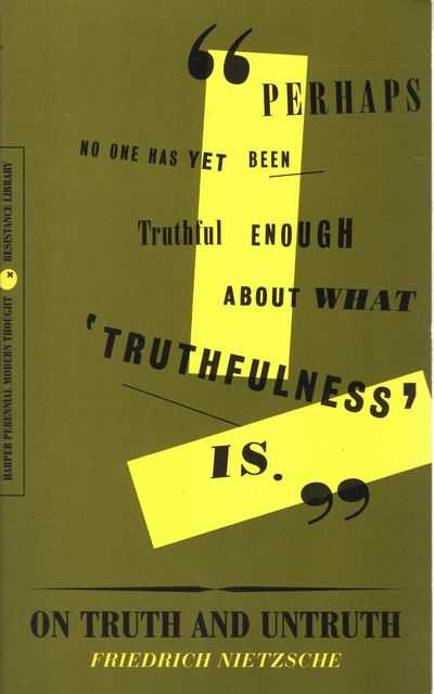 On Truth and Untruth
