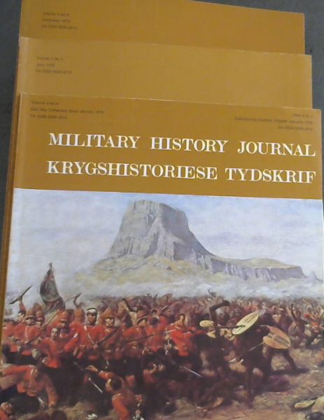 Image for Military History Journal / Krygshistoriese Tydskrif. Vol. 4 No. 4, 5 & 6. Jan, June & Dec. 1979 Military History Journal / Krygshistoriese Tydskrif. Vol. 4 No. 4, 5 & 6. Jan, June & Dec. 1979