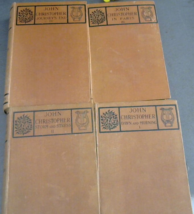 John Christopher:Vol 1 Dawn and Morning; Vol 2 Storm and Stress; Vol 3 In Paris; Journey's End.