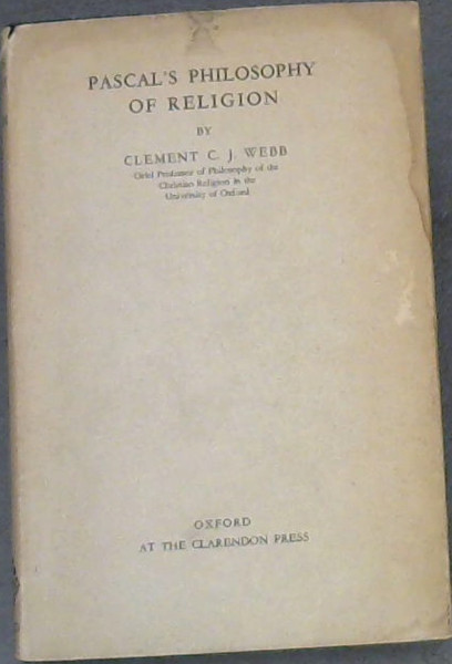 Pascal's Philosophy of Relion