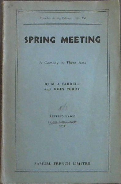 Spring Meeting : a comedy in 3 acts