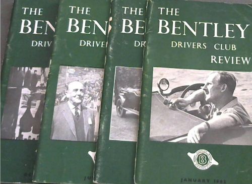 The Bentley Drivers Club Review . 4 Volumes : January, April, July, October 1960