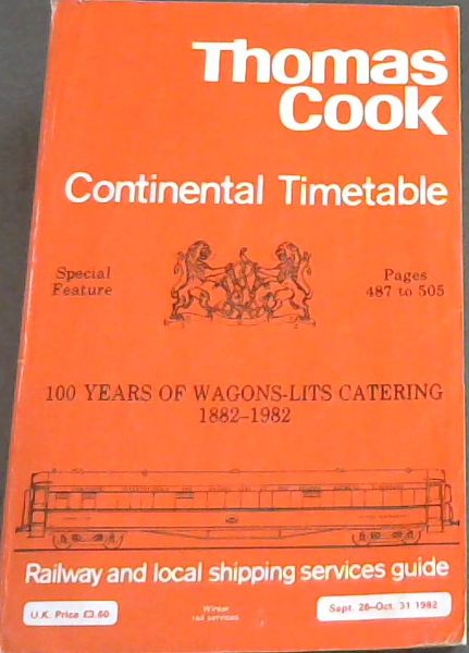 Thomas Cook International Timetable