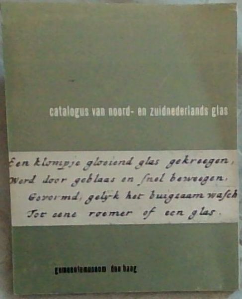 Catalogus Van Noord-En Zuidnederlands Glas