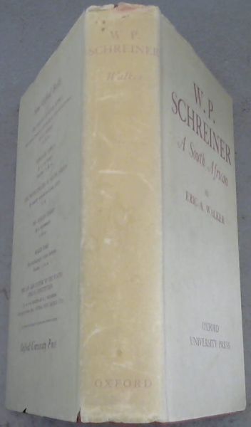 Image for W.P. Schreiner: A South African W.P. Schreiner: A South African