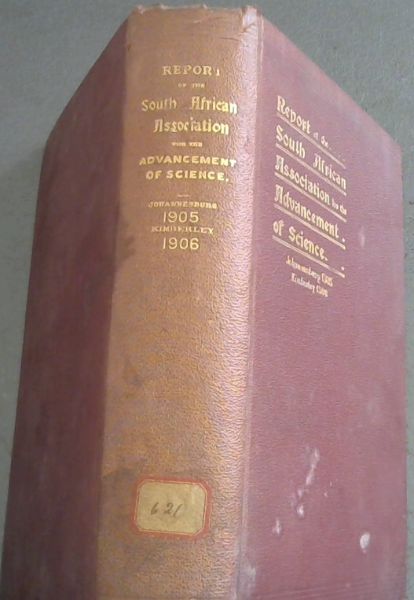 Report of the South African Association for the Advancement of Science: Third and Fourth Meetings