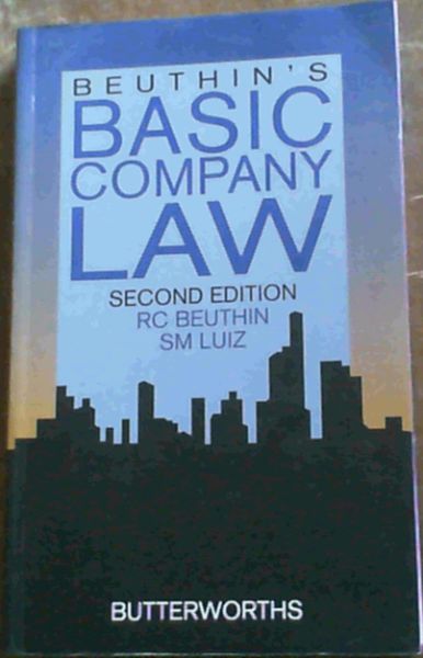 Beuthin's Basic Company Law